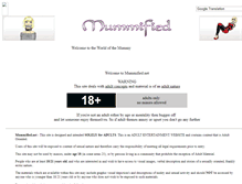 Tablet Screenshot of mummified.net